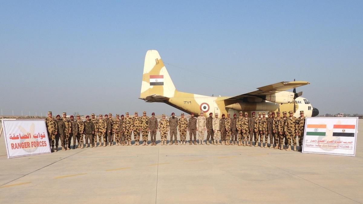 India-Egypt Joint Special Forces Exercise 'CYCLONE-III' Begins in Rajasthan