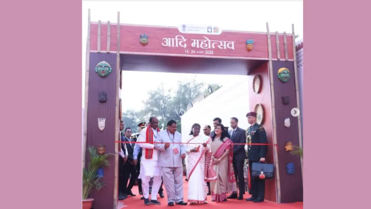 President Droupadi Murmu Inaugurates National Tribal Festival ‘Aadi Mahotsav’ in New Delhi