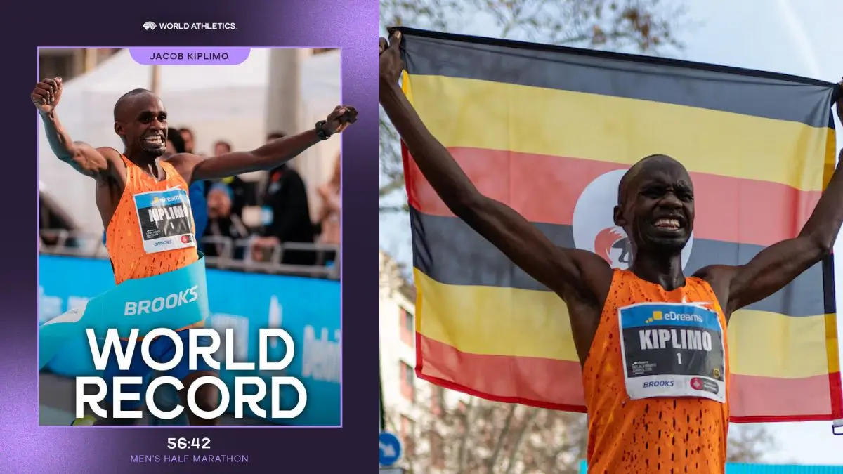 Jacob Kiplimo Breaks Half-Marathon World Record in Barcelona