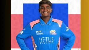 WPL 2025 G Kamalini Becomes Youngest Debutant for MI