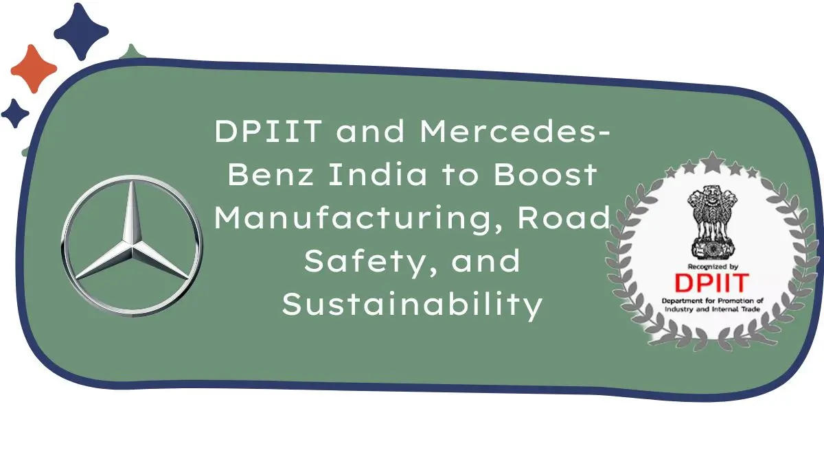 DPIIT and Mercedes-Benz India