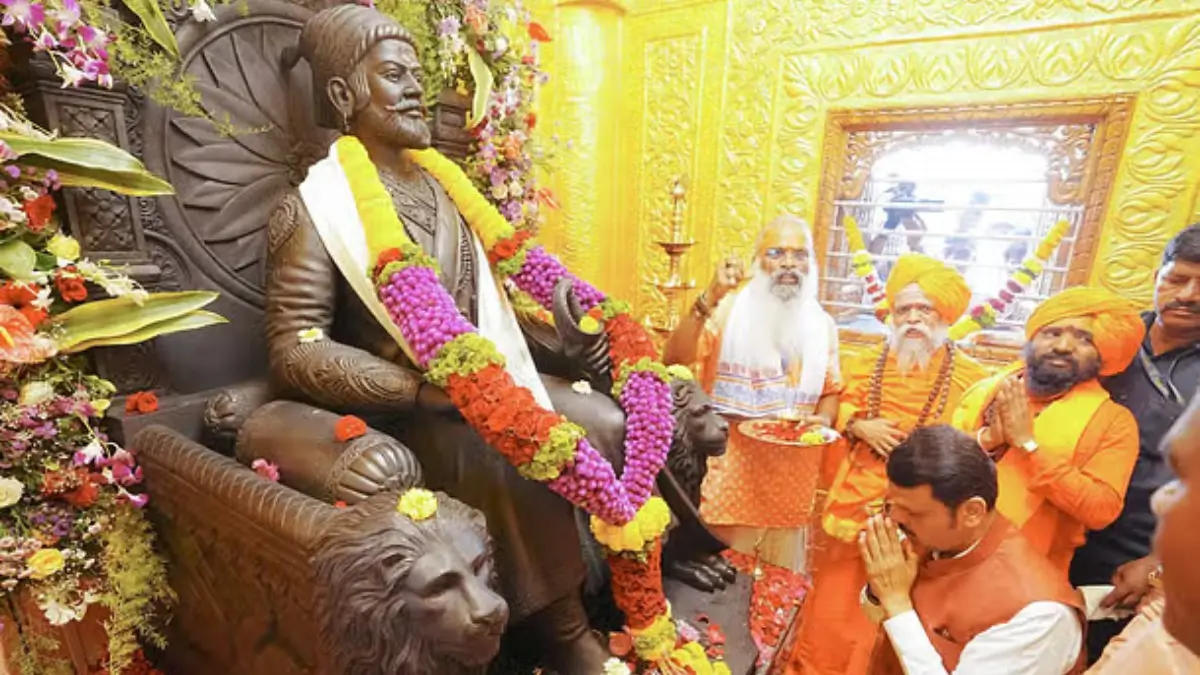 Maharashtra Inaugurates First-Ever Temple Dedicated to Chhatrapati Shivaji Maharaj in Bhiwandi