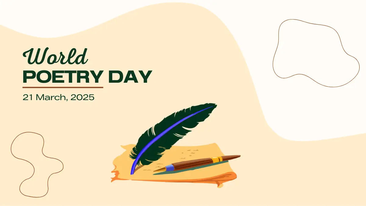 World Poetry Day 2025, Date, Theme, History and Significance