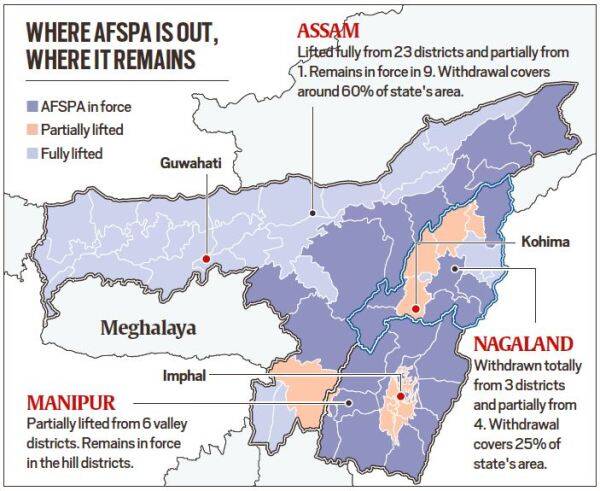 AFSPA in News: Assam CM Aims to Withdraw AFSPA by End of 2023- Adda 247