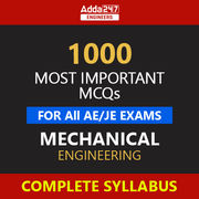1000 Most Important MCQs For ALL AE/JE Exams Mechanical Engineering By Shivam Sir | Comprehensive E-books by Adda 247