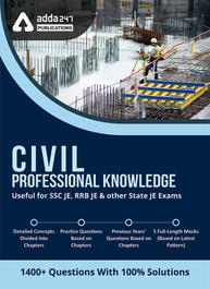 Civil Professional Knowledge Book (English Medium)