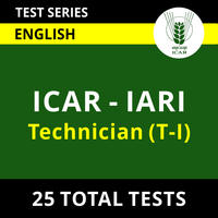 ICAR - IARI TECHNICIAN (T-I) 2021-22 Online Test Series (English Medium)