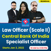 Central Bank of India- Specialist Officer – Law Officer Scale-II | Live Classes By Adda247_50.1