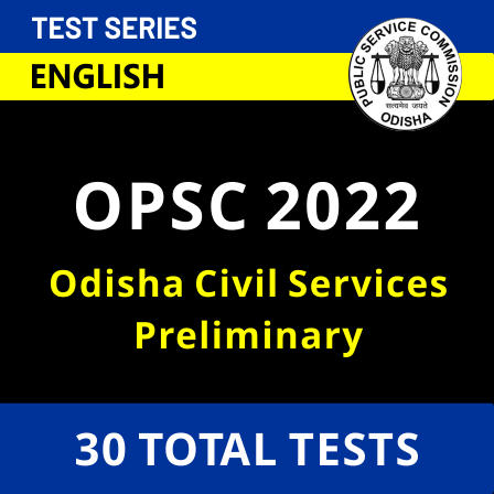 OPSC Odisha Civil Services Preliminary Examination 2022