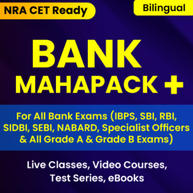 Bank Maha Pack Plus For IBPS, SBI, SIDBI, RBI Grade B, SEBI Grade A, NABARD Grade A and Other Grade A & Grade B Bank Exams