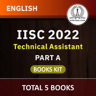 IISC Technical Assistant Part A Books Kit (English Medium) By Adda247