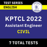 KPTCL Assistant Engineer Civil 2022 Online Test Series By Adda247