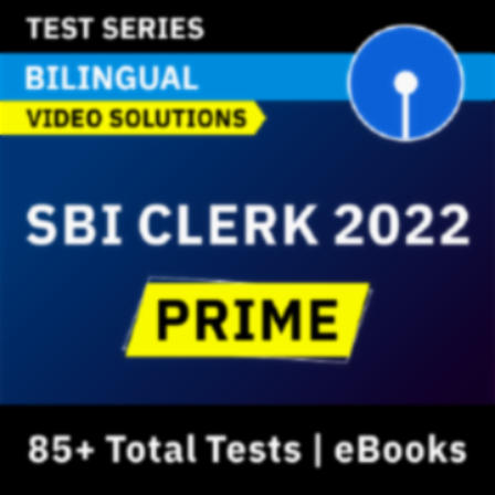 SBI Clerk Syllabus 2022 PDF For Prelims & Mains Exam_90.1