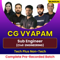 CG Vyapam-Sub Engineer (Civil ENGINEERING) Pre-Recorded Batch | Complete Tech Plus Non-Tech Batch By Adda247