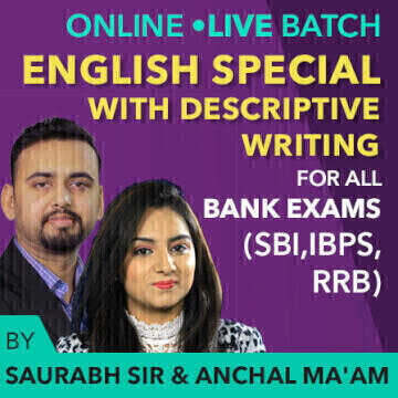 English Special With Descriptive Writing Online Classes for All Bank Exams (SBI | IBPS | RRB) | Latest Hindi Banking jobs_3.1