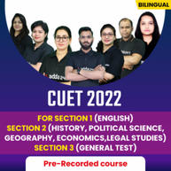 CUET 2022 Live Classes | (English + Arts Domain + General Test) | Bilingual Pre-Recorded Video Batch By Adda247