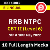 RRB NTPC 2021 : RRB NTPC CBT II Test Series_70.1