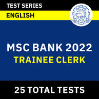 Maharashtra State Cooperative Bank Clerk 2022 Online Test Series By Adda247