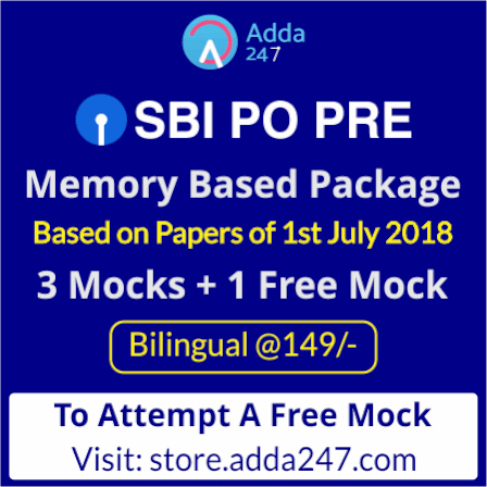 Current Affairs Questions for SBI PO/Clerk Exam: 2nd July 2018 |_3.1