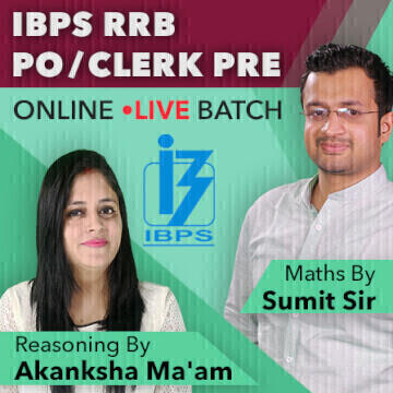 IBPS RRB Prelims PO + Clerk Batch By Sumit Sir | Akanksha Ma'am (Online Live Classes) |_3.1