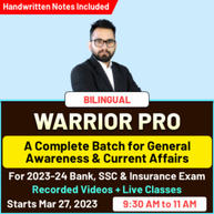 Warrior Pro  A Complete Batch for General Awareness & Current Affairs | For 2022-23 Bank, SSC & Insurance Exam | Recorded Videos + Live Classes By  Adda247