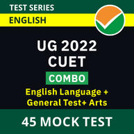 UG CUET Combo (English Language | General Test | Arts) 2022 Online Test Series By Adda247