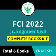 FCI Junior Engineer Civil 2022 | Complete Books Kit (English Printed Edition) By Adda247