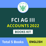 FCI AG III Accounts 2022 Books Kit (English Printed Edition) By Adda247