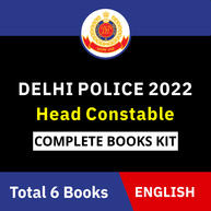 Delhi Police Head Constable 2022 Complete Books Kit (English Printed Edition) by Adda247