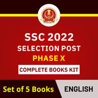 SSC Selection Post Phase-10 2022 Complete Books Kit (English Printed Edition)