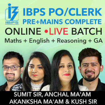 IBPS PO/Clerk Pre+Mains Complete Batch (By Sumit Sir, Anchal Ma'am, Akanksha Ma'am, Kush Sir) | Latest Hindi Banking jobs_3.1