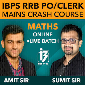 IBPS RRB PO/Clerk Mains Crash Course By Sumit Sir & Amit Sir: 50 Seats Extended |_3.1