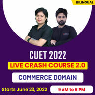 CUET 2022 Crash  Course 2.0 Batch | Section-2 (Commerce Domain Subjects | Bilingual | Live Classes By Adda247