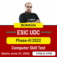ESIC UDC Mains Result 2022 Out, Phase 2 Result PDF_50.1