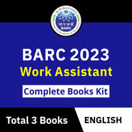 BARC Work Assistant 2023 Complete Books Kit (English Printed Edition) by Adda247
