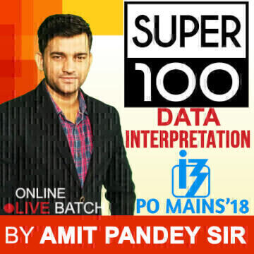 Super 100 Data Interpretation Batch for IBPS PO Mains By Amit Sir (Online Live Classes) |_3.1