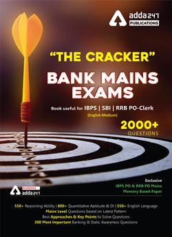 The Cracker Mains Book for IBPS PO Mains (English Printed Edition)