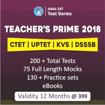 Teacher's Prime 2018 Online Test Series | Subscribe to Get Mocks of CTET, UPTET, KVS & DSSSB |_3.1