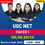 UGC NET PAPER 1 BATCH | Bilingual | Online Live Classes By Adda247