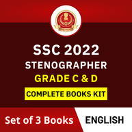 SSC Stenographer Grade C & D 2022 Complete Books Kit(English Printed Edition) by Adda247