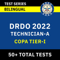DRDO Technician-A COPA Tier-I 2022 | Complete Bilingual Online Test Series by Adda247