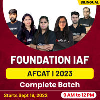 AFCAT 1 2023 Foundation Batch: Enroll Now_50.1