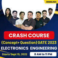 GATE 2023 | Electronics Engineering Online Live Classes | Complete Bilingual Crash Course (Concept + Question) Batch By Adda247