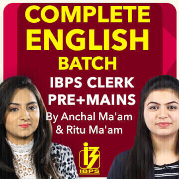 IBPS Clerk Pre+Mains Complete English Batch By Anchal Ma'am & Ritu Ma'am | Last 50 Seats left |_3.1