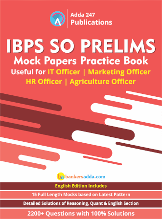 IBPS SO Prelims Mock Papers Practice Book (English Printed Edition) | Latest Hindi Banking jobs_3.1