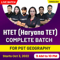 HTET (Haryana TET) Complete Batch For PGT Geography | Hinglish | Live Classes By Adda247