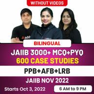 JAIIB 3000+ MCQs + Previous Year Questions Without Video Classes | JAIIB NOV 2022 | PPB+ AFB+LRB | Bilingual Batch | Live Classes By Adda247