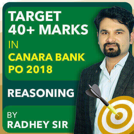 Target 40+ Marks in Canara Bank PO 2018 By Radhey Sir (Live Classes) | In Hindi | Latest Hindi Banking jobs_3.1