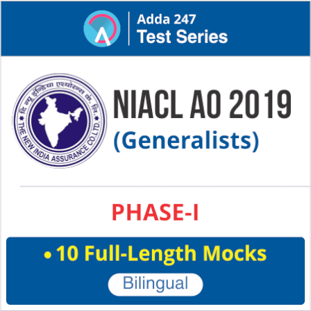 Fillers for NIACL AO Prelims Exam – 4th January 2019 | Latest Hindi Banking jobs_4.1