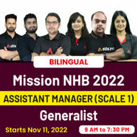 NHB 2022 Scale 1 (Assistant Manager) | COMPLETE LIVE BATCH | BILINGUAL | Online Live Classes By Adda247